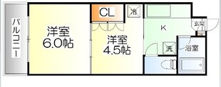 仙台駅 徒歩13分 4階の物件間取画像